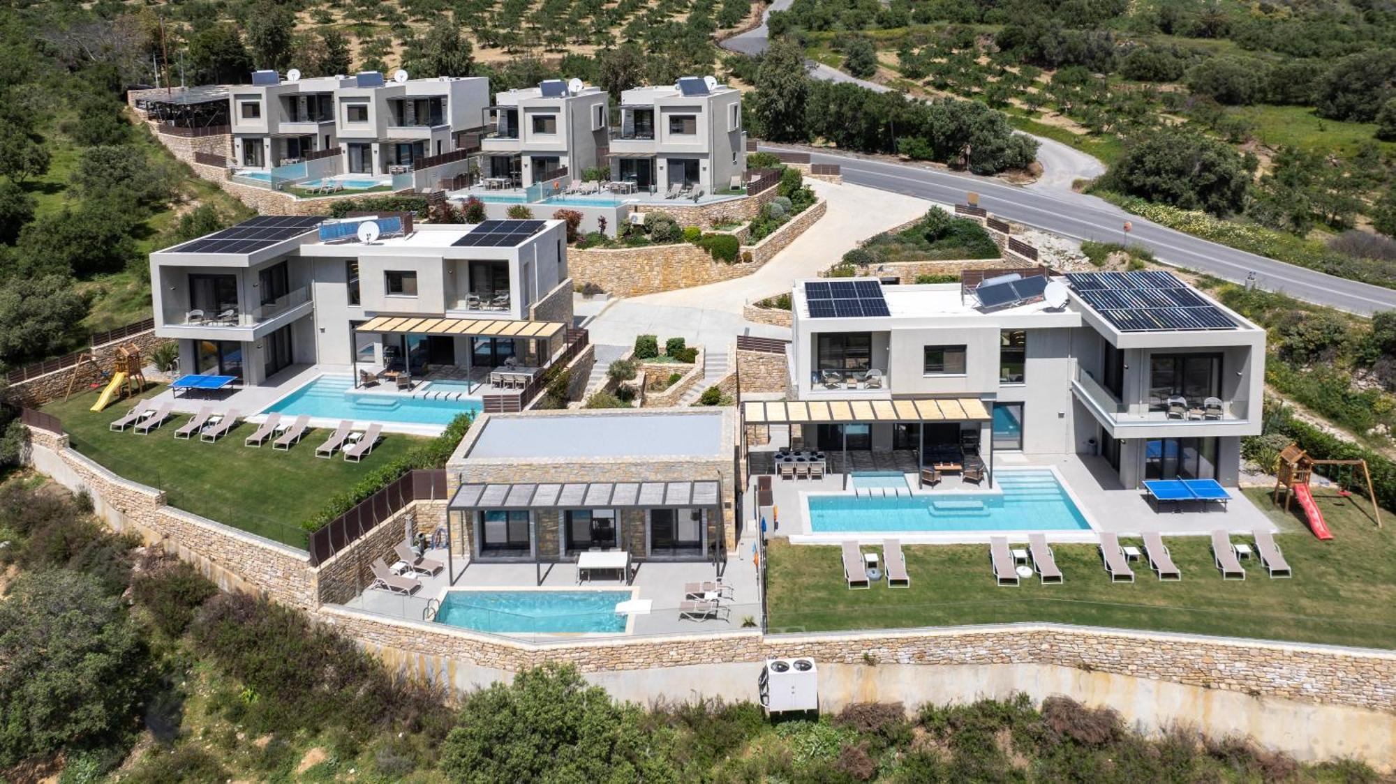 Porti Villas Aphrodite Ασώματοι Εξωτερικό φωτογραφία